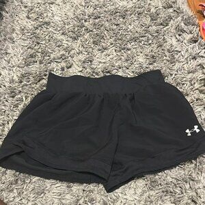 Under Armour Black Athletic Shorts Lightweight Breathable